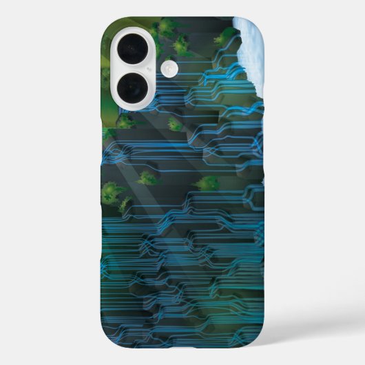 滝 Case-Mate iPhoneケース (裏面)