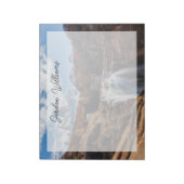 滝 | Fitz Roy Mountain，アルゼンチン ノートパッド (回転)