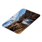 滝 | Fitz Roy Mountain，アルゼンチン マグネット (左側)