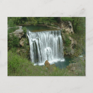 滝 – Jajce ポストカード