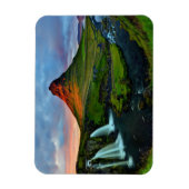 滝 | Kirkjufel，アイスランド マグネット (縦)