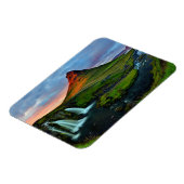 滝 | Kirkjufel，アイスランド マグネット (左側)