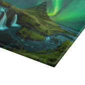 滝 | Kirkjufellfoss Waterfall，アイスランド カッティングボード (角)
