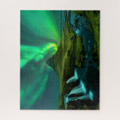 滝 | Kirkjufellfoss Waterfall，アイスランド ジグソーパズル (縦)