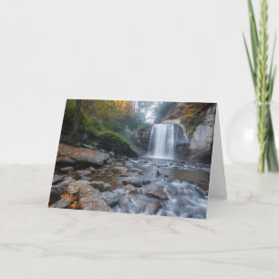 滝 Looking Glass Waterfalls カード