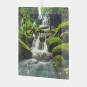 滝 | Phu Tub Berk Mountain，タイ ガラスオーナメント (正面左)