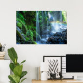 滝 | Shinmata Ravine，日本 ポスター (ホームオフィス)