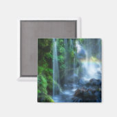 滝 | Shinmata Ravine，日本 マグネット (正面/裏面)