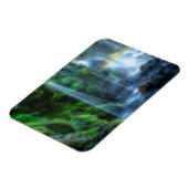 滝 | Shinmata Ravine,日本 マグネット (左側)