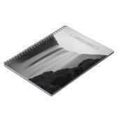 滝 | Skogafoss Waterfall,アイスランド ノートブック (左側)