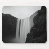 滝 | Skogafoss Waterfall，アイスランド マウスパッド (正面)