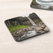 滝 | Svartifoss Waterfall, South Iceland コースター (左側)