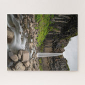 滝 | Svartifoss Waterfall, South Iceland ジグソーパズル (横)