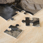滝 | Svartifoss Waterfall, South Iceland ジグソーパズル (側面)
