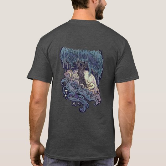 滝 Tシャツ (裏面)