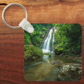 滝 | Tamnung Waterfall, Phuket Thailand キーホルダー (正面)