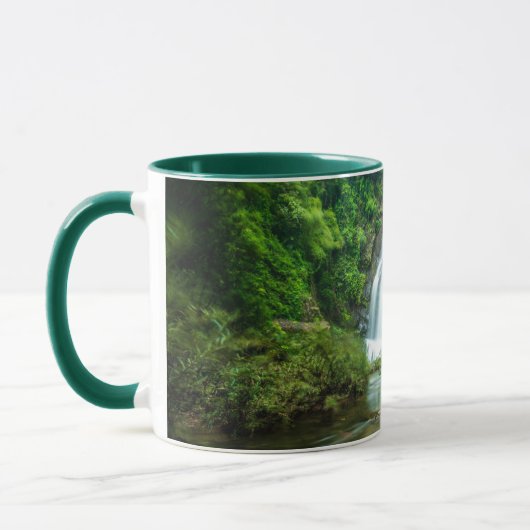 滝 | Tamnung Waterfall, Phuket Thailand マグカップ (左)