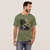 滝 | Triberger Wasserfelle,ドイツ Tシャツ (正面フル)