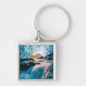 滝 | Vatnajokull Glacier, Eastern Iceland キーホルダー (正面)