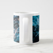 滝 | Vatnajokull Glacier, Eastern Iceland ジャンボコーヒーマグカップ (裏面)