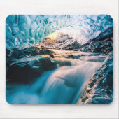 滝 | Vatnajokull Glacier, Eastern Iceland マウスパッド (正面)