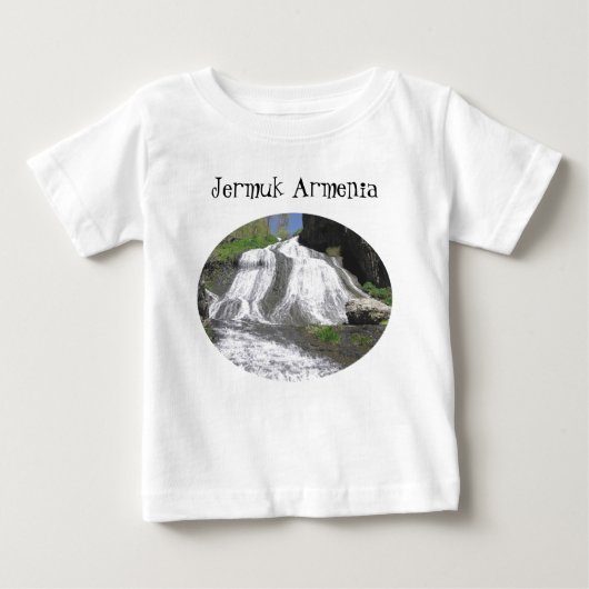 滝Jermukアルメニア ベビーTシャツ (正面)