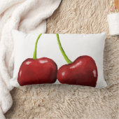 滞在さくらんぼ ランバークッション (ブランケット)