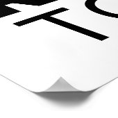 滞在する理由がないことは~する正当な理由であ離れる ポスター (角)