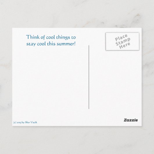 滞在のクールな郵便はがき ポストカード