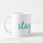 滞在の塩辛いマグ コーヒーマグカップ (左)