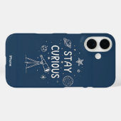 滞在の好奇心の宇宙感性iPhone 16ケース Case-Mate iPhoneケース (裏面 (横))