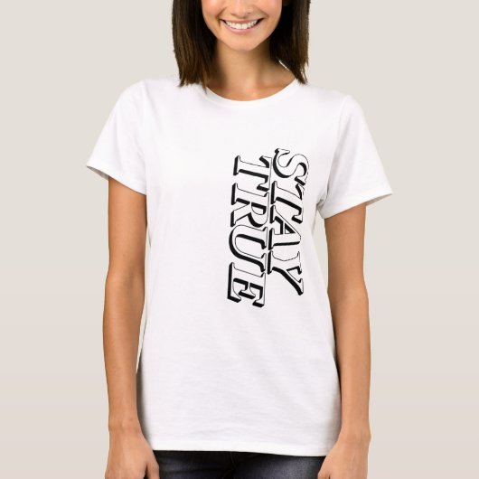 滞在の本当のTシャツ Tシャツ (正面)