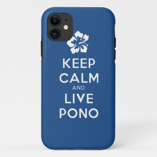 滞在の穏やかな、生きているPono iPhone 11 ケース