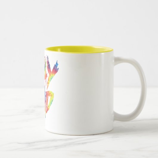 滞在の素晴らしいのコップ ツートーンマグカップ (右)