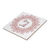 滞在の野生のBohoのジプシーのデザイン タイル (側面)