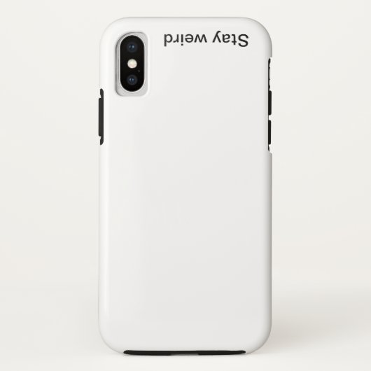 滞在の風変わりなカバー Case-Mate iPhoneケース (裏面)