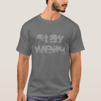 滞在の風変わりなTシャツ|の動揺してな一見のタイポグラフィ