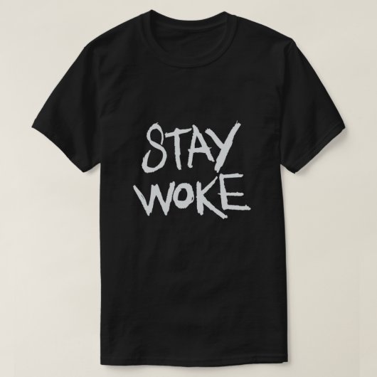 滞在はTシャツを目覚めさせました Tシャツ (デザイン正面)