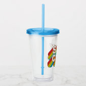 滞在カッコいい アクリルタンブラー (右)