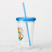 滞在カッコいい アクリルタンブラー (左)