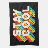 滞在カッコいい キッチンタオル (縦)