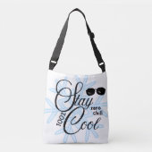 滞在カッコいい クロスボディバッグ (正面)