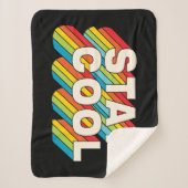 滞在カッコいい シェルパブランケット (正面)