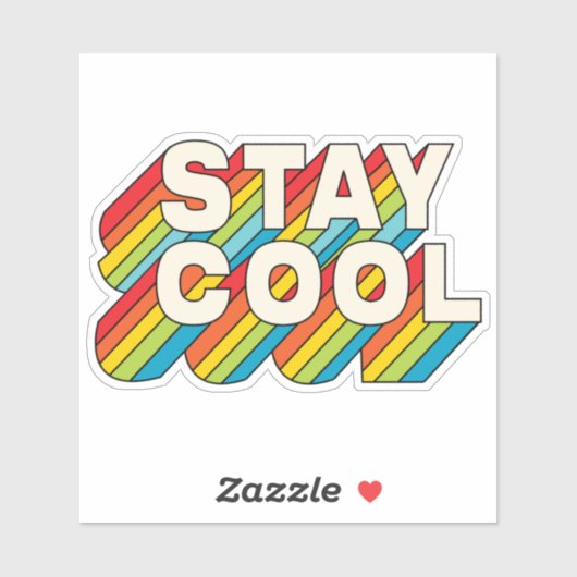 滞在カッコいい シール (シート)