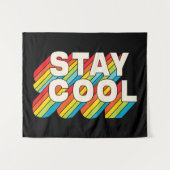 滞在カッコいい タペストリー (正面(横))