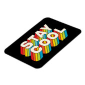 滞在カッコいい マグネット (左側)