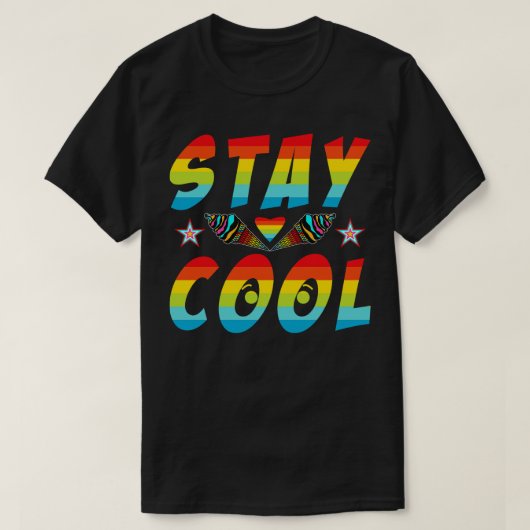 滞在カッコいい Tシャツ (デザイン正面)