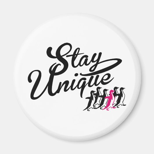 滞在ユニークする マグネット (正面)