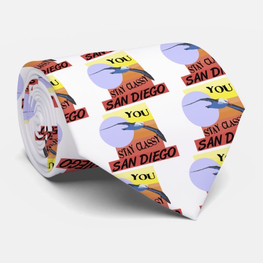 滞在上品なサンディエゴ ネクタイ (ロール)