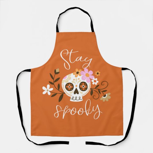 滞在不気味 エプロン (正面)